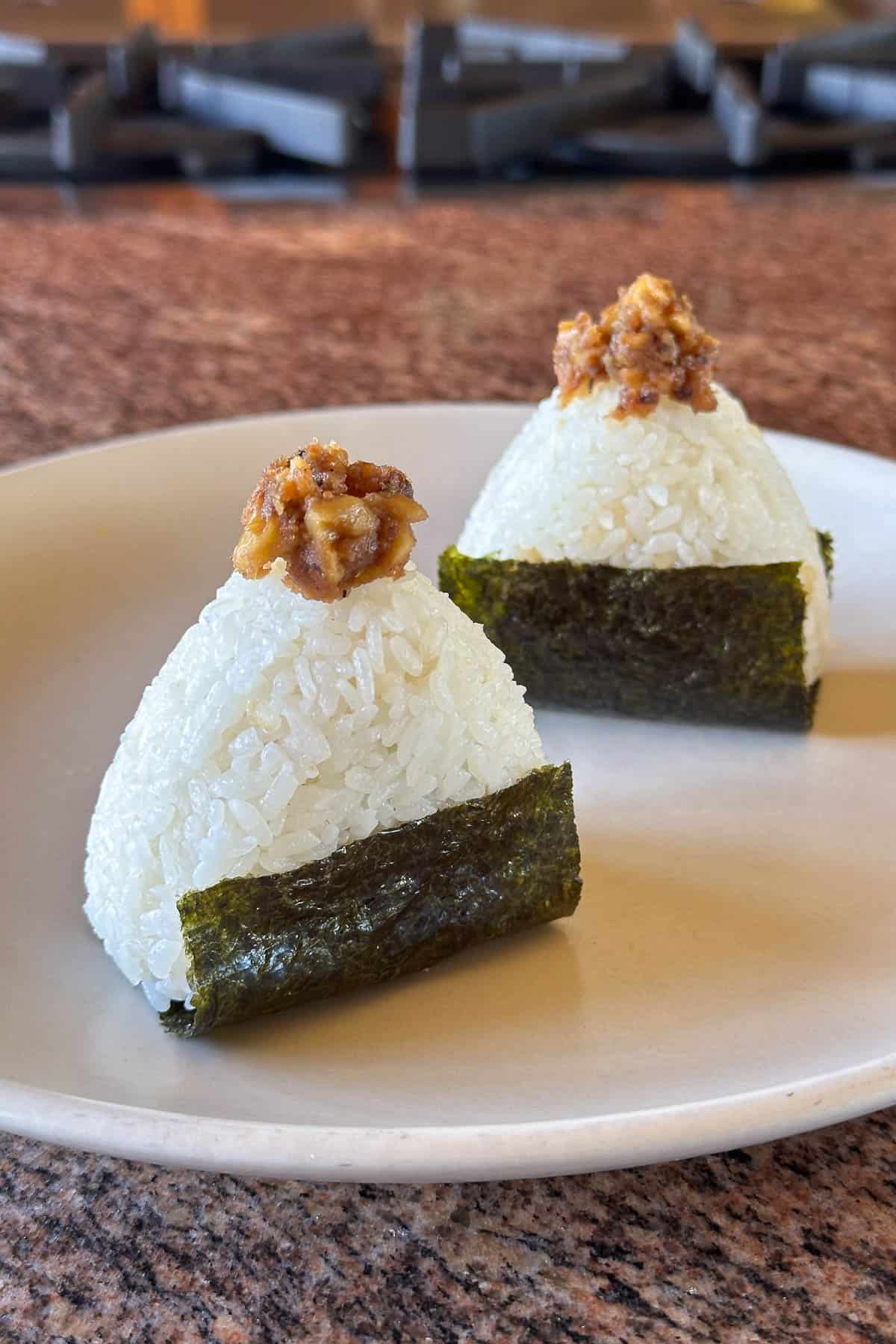 Miso Walnut Onigiri / Musubi.