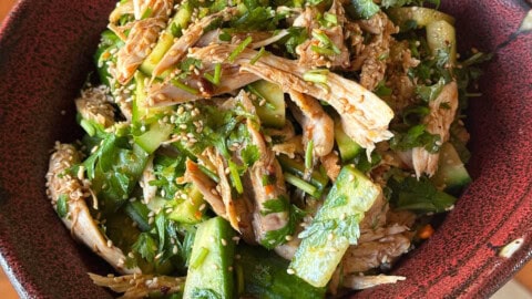 Chicken and Cucumber Salad - Onolicious Hawaiʻi