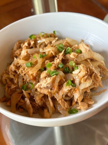 Tuna and Onion Stir-Fry.