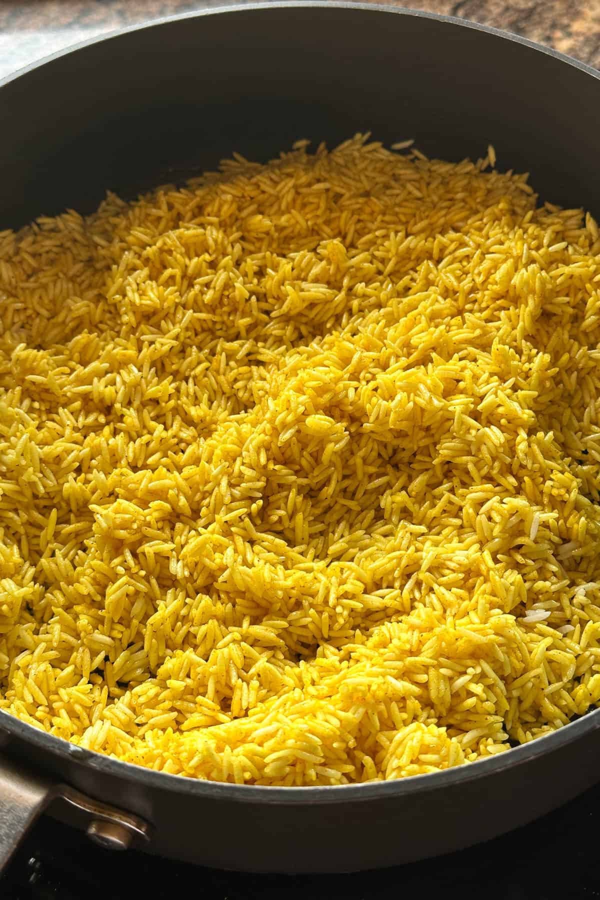 Making Curried Rice (aka Curry Pilaf).