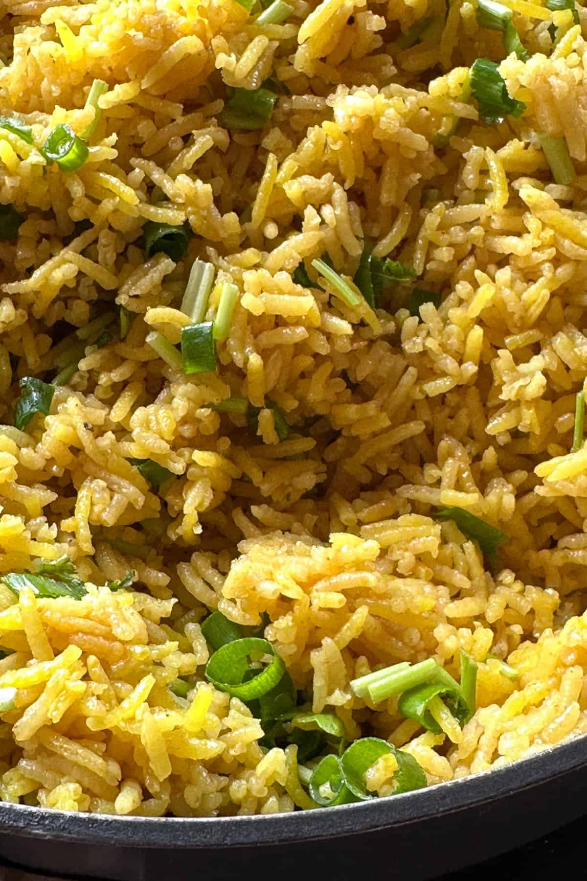 Making Curried Rice (aka Curry Pilaf).