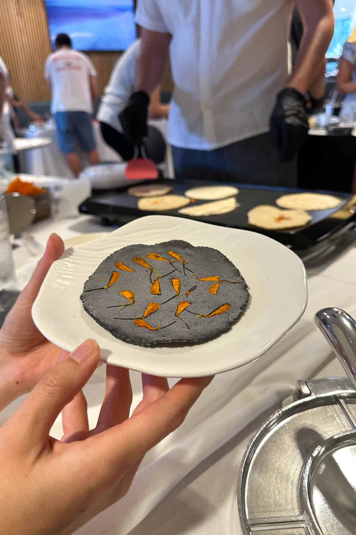 MW Restaurant and Raiz Tortillas dinner.