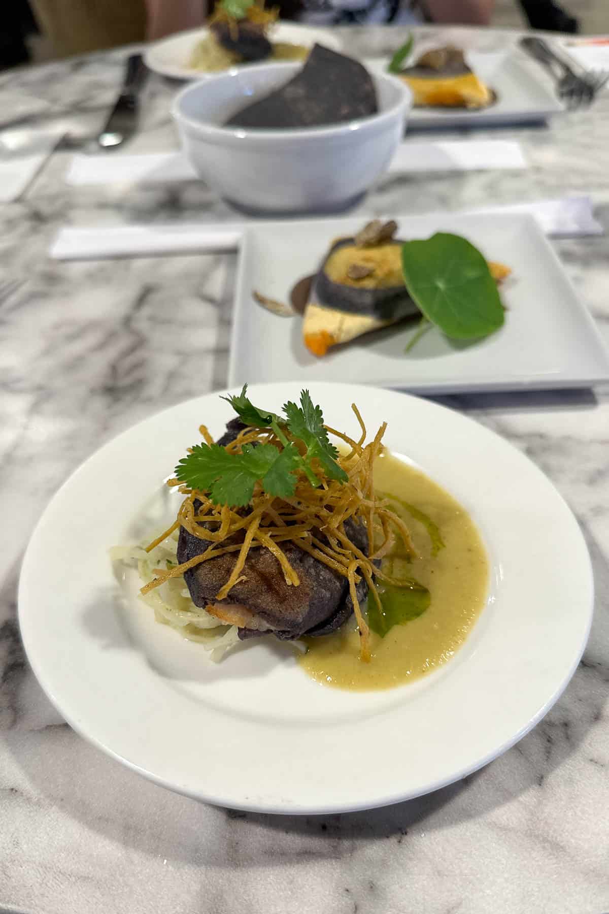 MW Restaurant and Raiz Tortillas dinner.