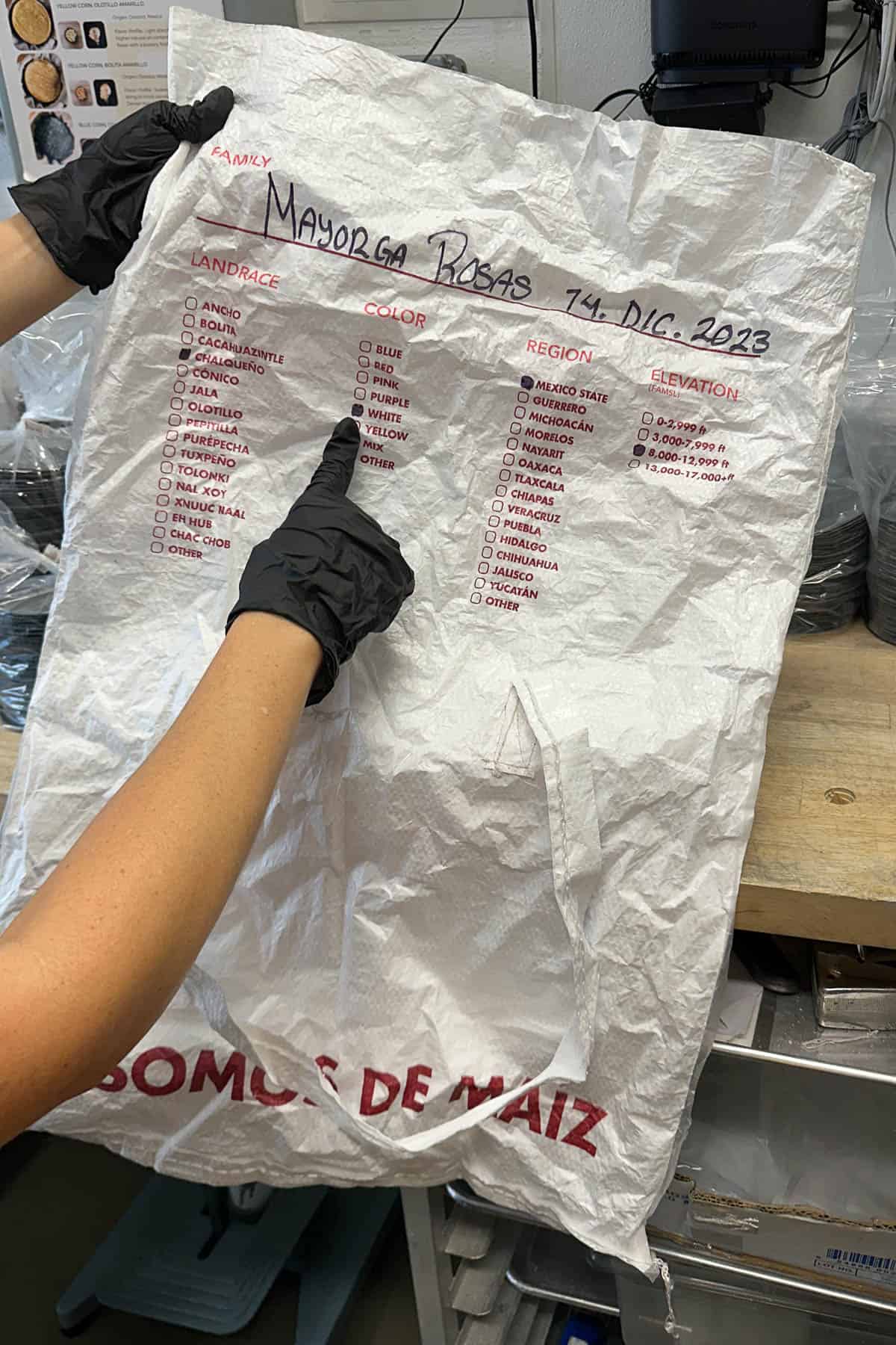 Raiz Tortilla factory.