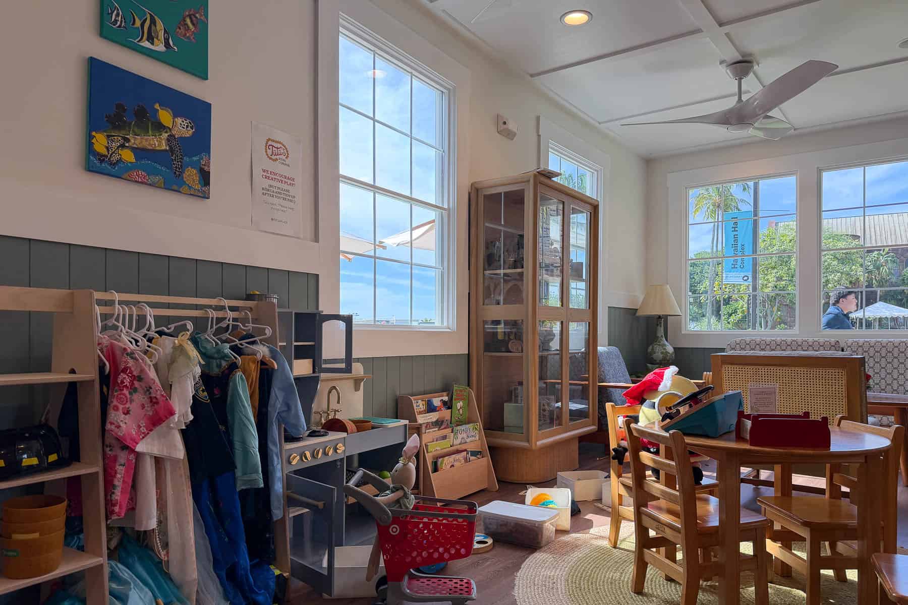 Tutu's Place kids play area.