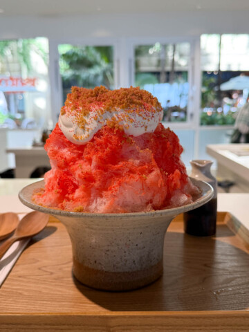 Asato's Waikiki shave ice.