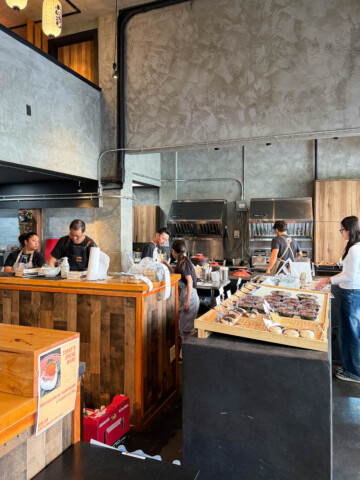 Onigiri Onibe interior.