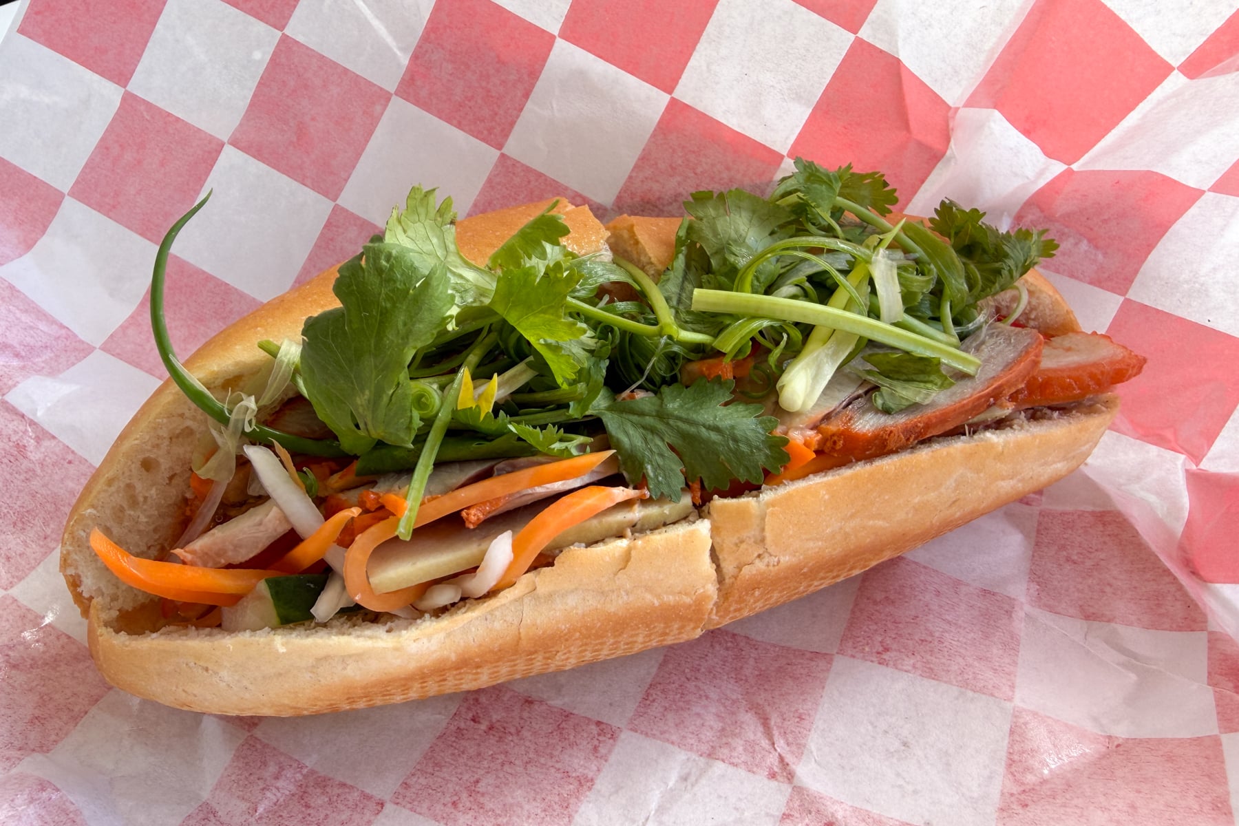 Special Banh Mi from Vince's Cafe.