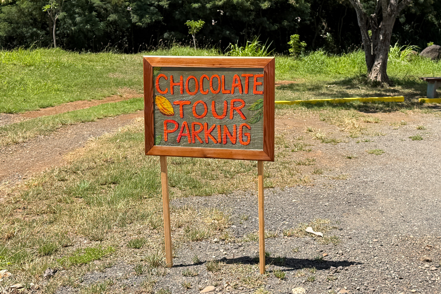 Manoa Chocolate Factory Tour meeting point.