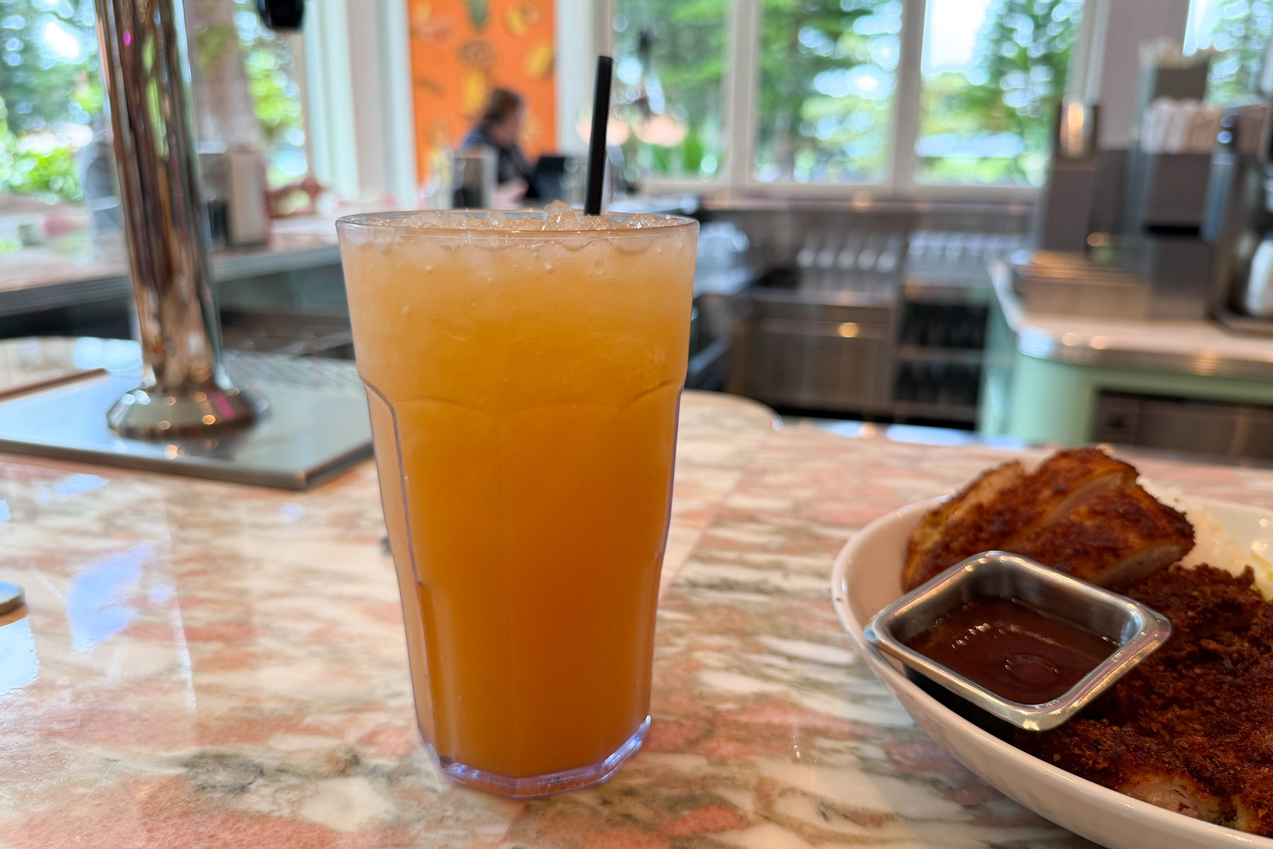 POG juice at Lanai Bowl.